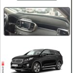 Kia Sorento 2018+ Torpido Koruma Halısı - Gri Kenar
