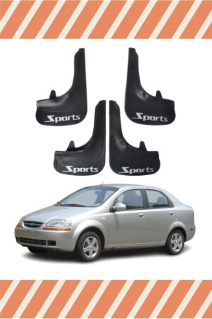Chevrolet Kalos Sd Sports yazılı 4’lü tozluk çamurluk paçalık sağlam ve kaliteli