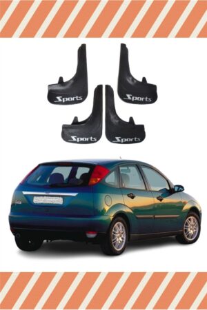 Ford Focus 1 Hb 1998-2004 sports yazılı 4’lü tozluk çamurluk paçalık