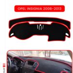 Opel Insignia (2008-2013) Torpido Koruma Halısı - Kırmızı Kenar
