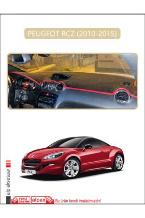 Peugeot Rcz 2010 - 2015 Torpido Koruma Halısı - Bej Kenar