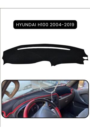 Hyundai H100 2004-2019 Torpido Koruma Halısı - Siyah Kenar