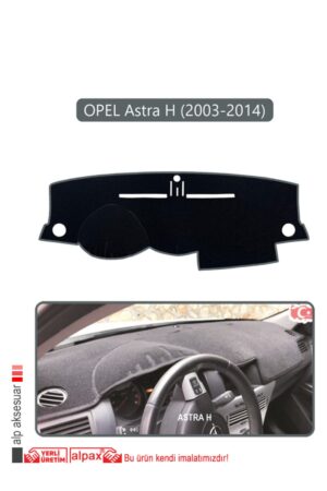 Opel Astra H (2003-2014) Torpido Koruma Halısı - Gri Kenar