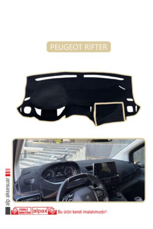Peugeot Rifter Torpido Koruma Halısı - Bej Kenar