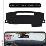 Opel Vectra C 2002-2008 Torpido Koruma Halısı - Siyah Kenar