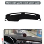 Mercedes W210 1995-2002 E200 Torpido Koruma Halısı - Gri Kenar