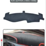 Kia Sephia 1995-1998 Torpido Koruma Halısı - Gri Kenar