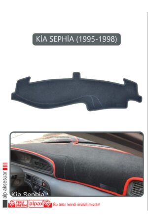 Kia Sephia 1995-1998 Torpido Koruma Halısı - Gri Kenar