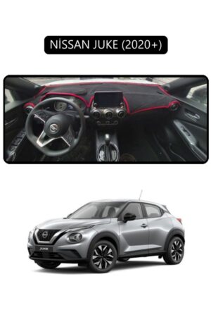 Nissan Juke 2020+ Torpido Koruma Halısı - Siyah Kenar