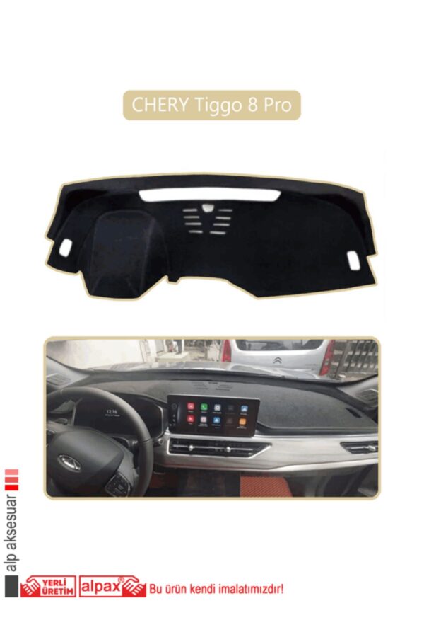 Chery Tiggo 8 Pro Oto Torpido Koruyucu - Bej Kenar