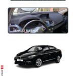 Fluence Buyuk Ekranlı Torpido Koruyucu - Kenarı Gri