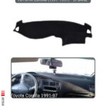 Toyota Corolla 1991-1997 Arası Modeller Için Oto Torpido Koruyucu - Gri Kenar