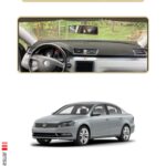 Volkswagen Passat B7 2010-2015 Modeller Için Oto Torpido Koruyucu - Bej Kenar