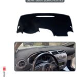 Seat Leon 2005-2012 Ön Örtüsü Göğüs Panel Torpido Koruma Koruyucu Kılıf - Gri Kenar