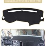 Hyundai Accent Era 2006-2011 Torpido Koruma Halısı - Bej Kenar