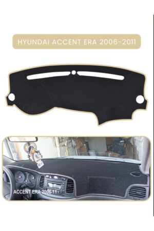 Hyundai Accent Era 2006-2011 Torpido Koruma Halısı - Bej Kenar