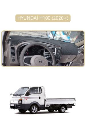 Hyundai H100 2020+ Torpido Koruma Halısı - Bej Kenar