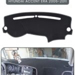 Hyundai Accent Era 2006-2011 Torpido Koruma Halısı - Gri Kenar