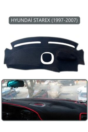 Hyundai Starex 1997-2007 Torpido Koruma Halısı - Gri Kenar