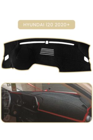 Hyundai İ20 2020+ Torpido Koruma Halısı - Bej Kenar