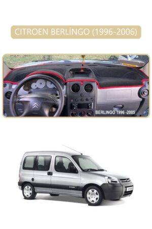 Cıtroen Berlingo 1996-2006 Torpido Koruma Halısı - Bej Kenar