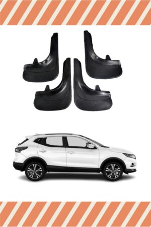 Nissan Qashqai uyumlu 4’lü tozluk çamurluk paçalık sağlam koruma sağlar