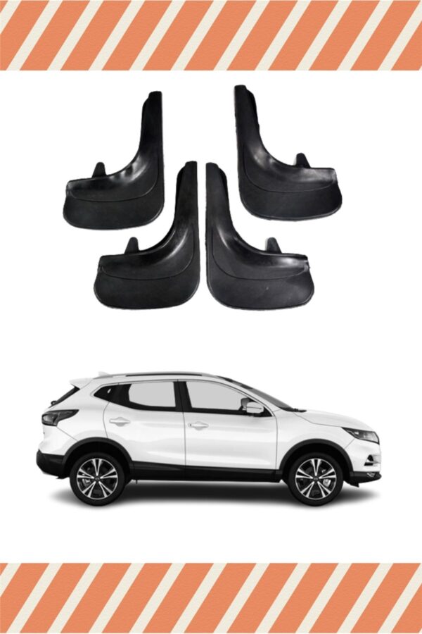 Nissan Qashqai uyumlu 4’lü tozluk çamurluk paçalık sağlam koruma sağlar