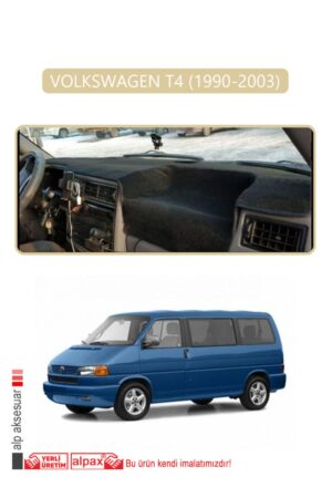 Volkswagen T4 1990-2003 Torpido Koruma Halısı Araca Özel Üretim - Kenarı Bej