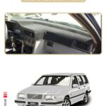 Volvo 850 1991-1997 Torpido Koruma Halısı Araca Özel Üretim - Kenarı Bej