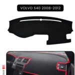 Volvo S40 2008-2012 Torpido Koruma Halısı Araca Özel Üretim - Kenarı Siyah