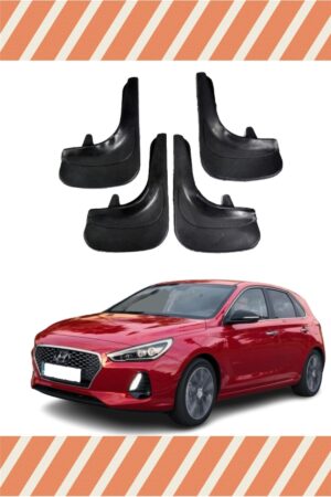 Hyundai i30 uyumlu 4’lü tozluk çamurluk paçalık