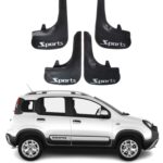 Fiat Panda Sports yazılı 4’lü tozluk çamurluk paçalık şık koruma