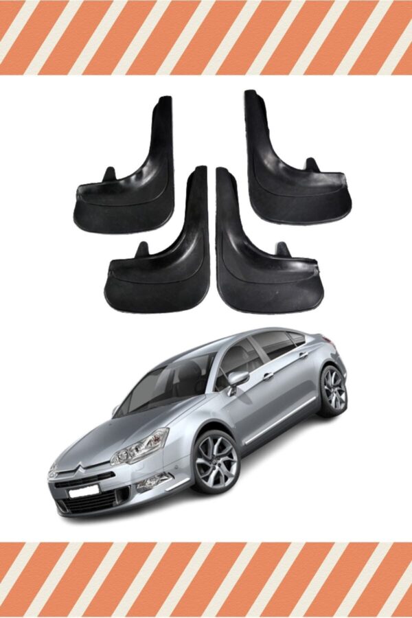 Citroen C5 2007 sonrası uyumlu 4’lü tozluk çamurluk paçalık