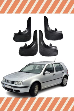Volkswagen Golf 4 uyumlu 4’lü tozluk çamurluk paçalık sağlam ve şık koruma