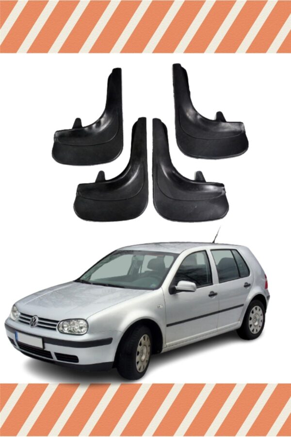 Volkswagen Golf 4 uyumlu 4’lü tozluk çamurluk paçalık sağlam ve şık koruma
