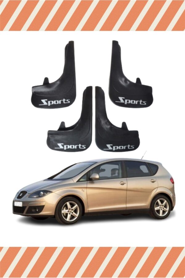 Seat Altea Sports yazılı 4’lü tozluk çamurluk paçalık dayanıklı ürün