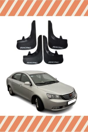 Geely Emgrand Sports yazılı 4’lü tozluk çamurluk paçalık dayanıklı ve estetik