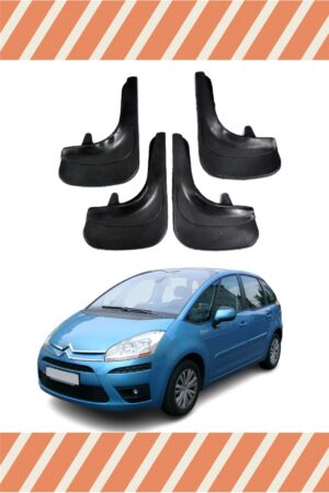 Citroen C4 04-11 uyumlu 4’lü tozluk çamurluk paçalık sağlam ve kaliteli koruma