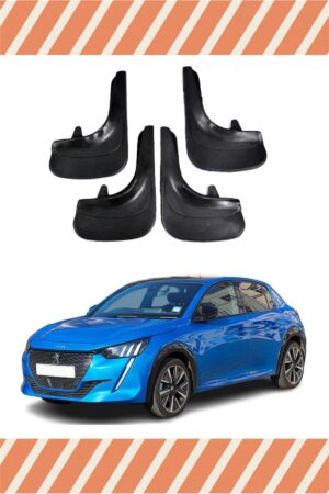 Peugeot 208 tüm kasalar 4’lü tozluk çamurluk paçalık kaliteli koruma