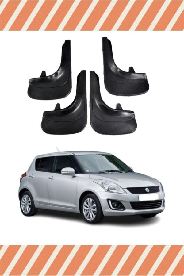 Suzuki Swift 4’lü tozluk çamurluk paçalık şık ve dayanıklı koruma