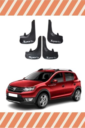 Dacia Stepway 2013 sports yazılı 4’lü tozluk çamurluk paçalık