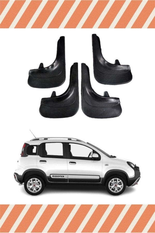 Fiat Panda 4’lü tozluk çamurluk paçalık pratik koruma