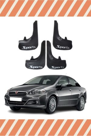 Fiat Linea tüm kasalar sports yazılı 4’lü tozluk çamurluk paçalık