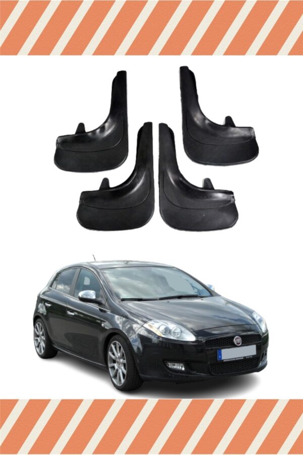 Fiat Bravo uyumlu 4’lü tozluk çamurluk paçalık