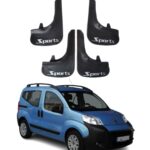 Citroen Nemo Sports yazılı 4’lü tozluk çamurluk paçalık şık tasarım