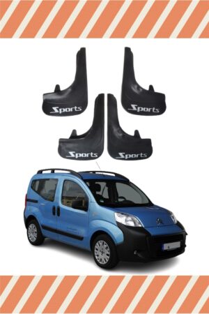 Citroen Nemo Sports yazılı 4’lü tozluk çamurluk paçalık şık tasarım