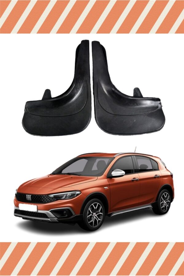 Fiat Egea Cross tüm kasalar uyumlu 2’li tozluk çamurluk paçalık