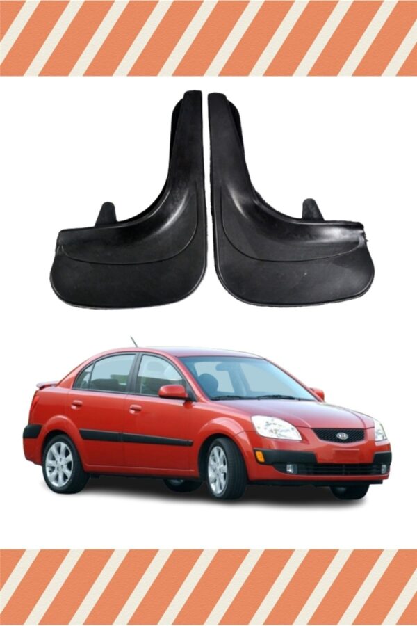 Kia Rio 2006-2011 uyumlu 2’li tozluk çamurluk paçalık koruma sağlar