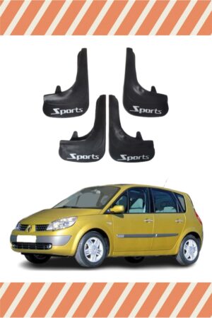 Renault Scenic tüm kasalar Sports yazılı 4’lü tozluk çamurluk paçalık