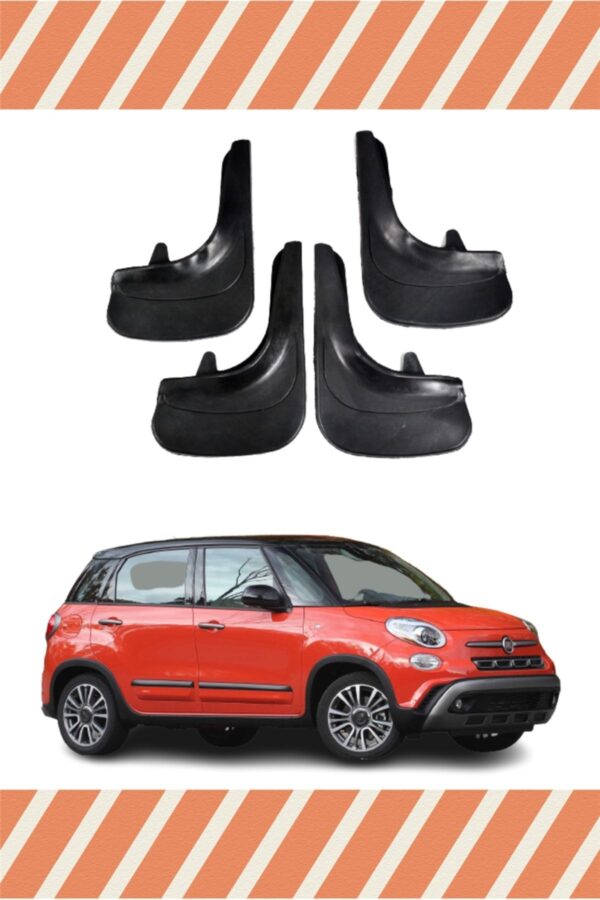 Fiat 500l 4’lü tozluk çamurluk paçalık uyumlu ve koruyucu
